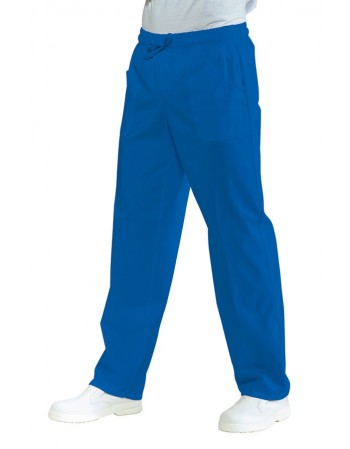 Pantalone con Elastico Blu...